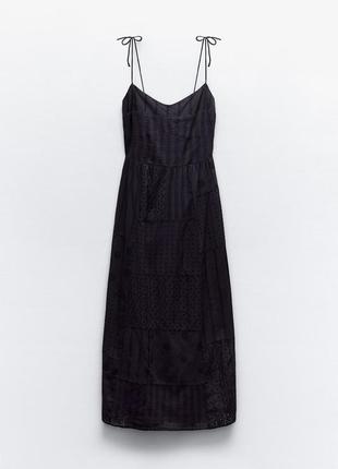 Zara сукня з вишивкою2 фото
