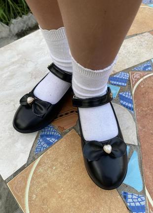 Туфлі туфельки школьные до школи9 фото