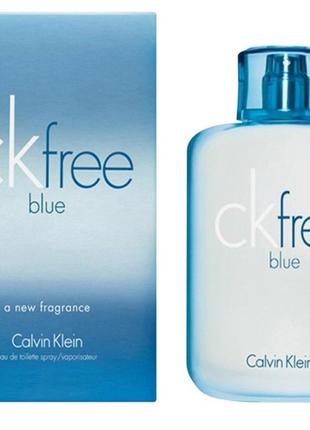 Чоловічі парфуми calvin klein ck free blue for men (кельвін кляйн фрі блю фор мен) туалетна вода 100 ml/мл