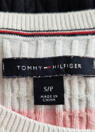 ♥️1+1=3♥️ tommy hilfiger жіночий джемпер  в смужку5 фото