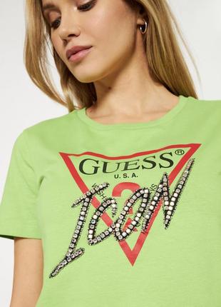 Оригінальна футболка guess icon xs ( модна і на s)2 фото