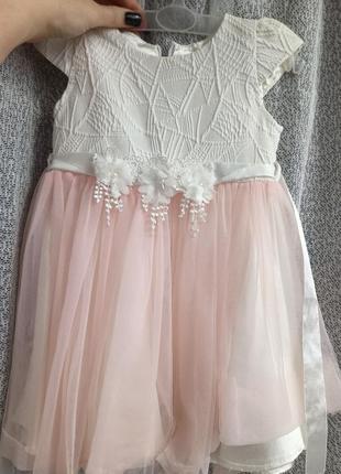 Набір плаття+легеньке пальто