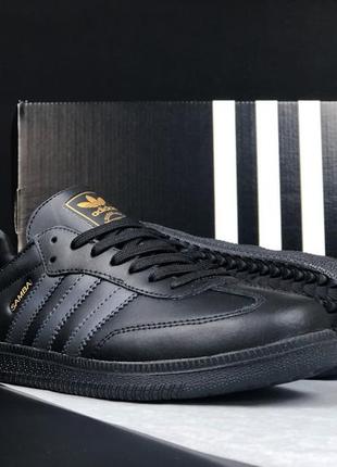 Кросівки чоловічі кеди adidas spezial чорний модні осінь весна шкіряні стильні молодіжні демісезонні на кожен день.5 фото