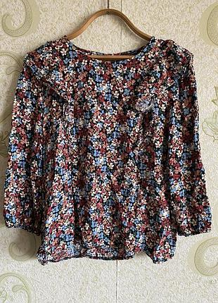 Блуза peacocks жіноча квітчаста