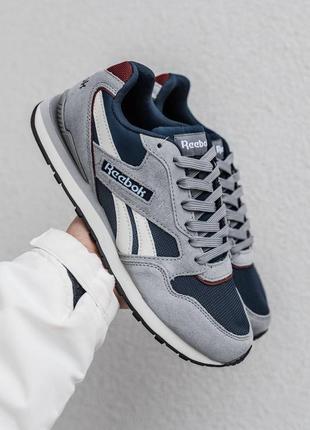 Демісезонні сірі кросівки reebok classic5 фото