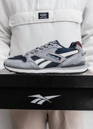 Демісезонні сірі кросівки reebok classic9 фото