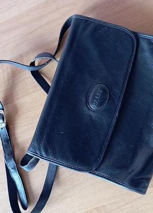 Вінтажна шкіряна сумочка 💯оригінал