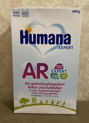 Молочна спеціалізована сухі суміш humana ar 400 гр.2 фото