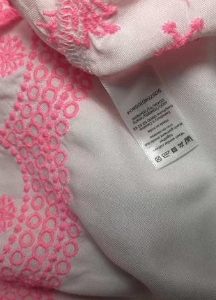 100% вискоза. женская  натуральная летняя блуза блузка вискозная майка топ вышивка вышиванка штапель7 фото