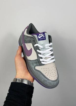 Кросівки nike sb dunk low pro purple pigeon9 фото