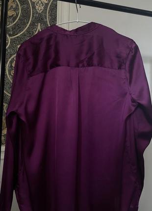 Блузка жіноча фіолетового кольору5 фото