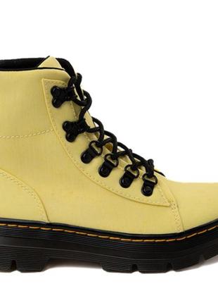 Dr. martens combs boot - lemon yellow