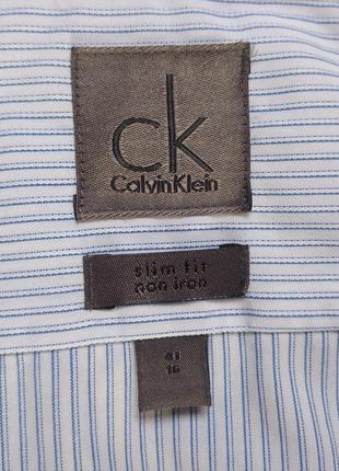 Чоловіча сорочка calvin klein, розмір м-л2 фото