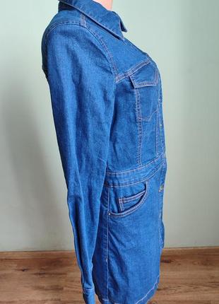 Плаття платье сукня сарафан джинсове джинсовое рубашка сорочка4 фото