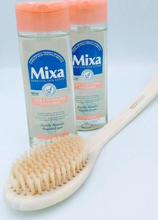 Mixa soothing увлажняющий гель для душа с миндальным маслом для сухой чувствительной кожи1 фото
