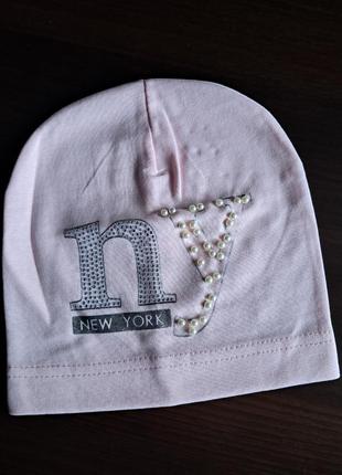 Легка шапка на теплу весну на обхват 52-54