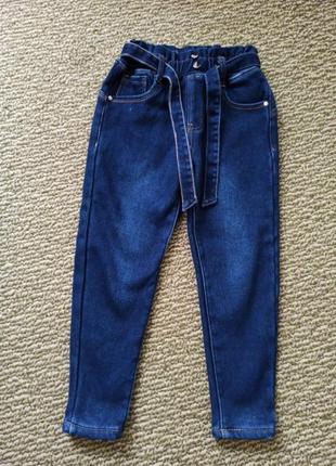 Джинсы на флисе, утепленные джинсы