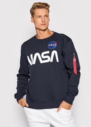 Alpha industries світшот nasa reflective ,оригінал