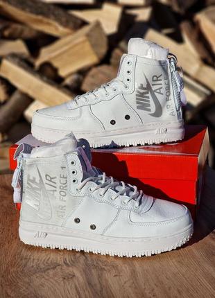 Nike air force високі чоловічі кросівки6 фото