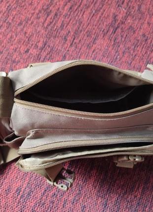 Оригинальная качественная тактическая сумка на пояс или на плечо, водонепроницаемая