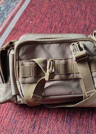 Оригинальная качественная тактическая сумка на пояс или на плечо, водонепроницаемая