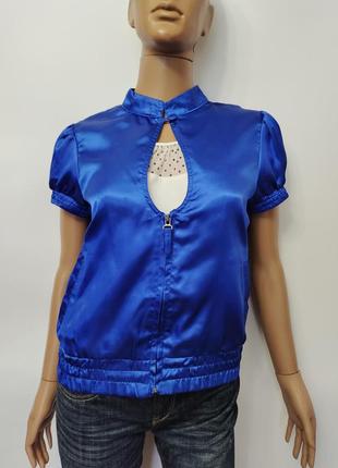 Стильна жіноча жилетка блузка silvian heach, італія, р.s/m