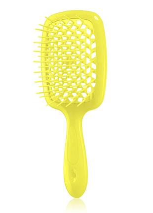 Щітка для волосся janeke superbrush жовта неон