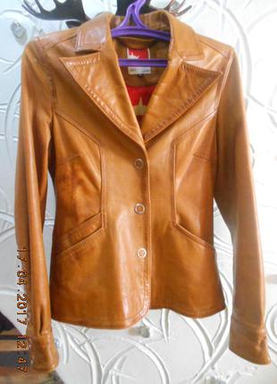 Стильна куртка нат. шкіра, з-хс