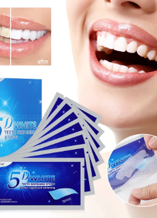 5d гелеві смужки для відбілювання зубів