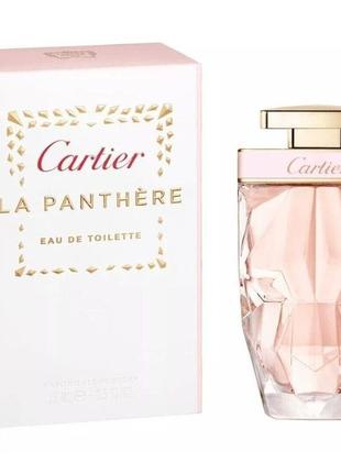 Жіночі парфуми cartier la panthere eau de toilette (картьє ла пантере) туалетна вода 75 ml/мл