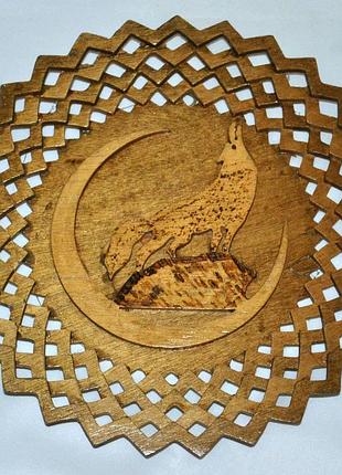 Настенное панно"волк"