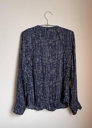 Шелковая блуза бренда rosemunde дания2 фото
