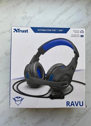 Ігрові навушники trust ravu gxt 350