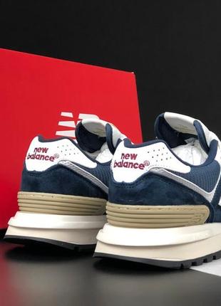 Кросівки чоловічі new balance 574 замшеві / топові замшеві кросівки для міста і активного відпочинку6 фото