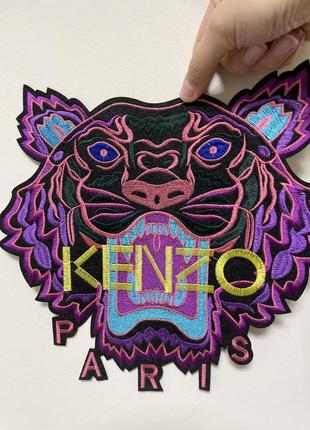 Термо наклейка нашивка на одяг kenzo2 фото