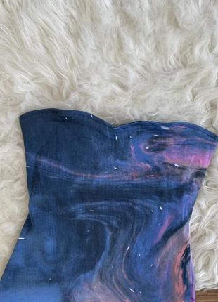 Сукня облягаюча з принтом космос motel rocks розмір s3 фото