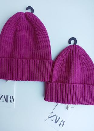 Шапка zara, детские шапки zara, шапка на весну, шапка для девочки