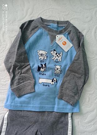 Новый хлопковый костюм gymboree Ausa