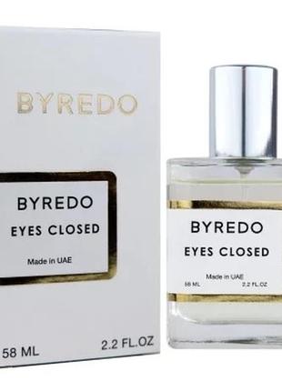 Byredo eyes closed