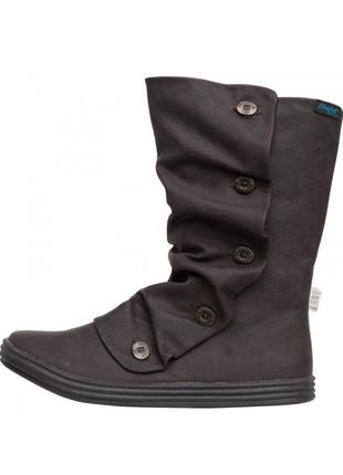 Черевики blowfish malibu rammish brown texas pu very dark brown, 40 сапоги полусапожки