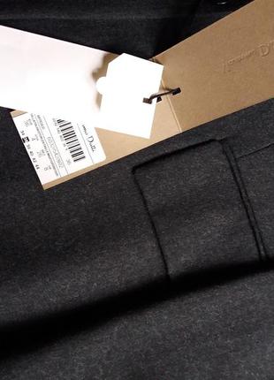 Прямой удлиненный шерстяной пиджак massimo dutti ( 36/s )6 фото
