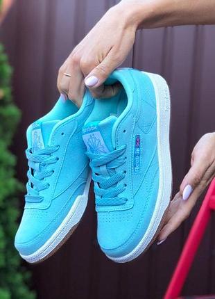Reebok workout classica жіночі кросівки 🆕 женские кроссовки рибок 🆕 голубые
