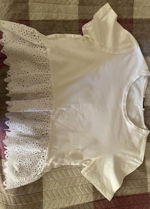 Продаю білу кофтинку zara, розмір m, 14-16 років! 700 грн