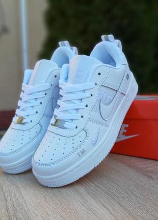 Женские кроссовки nike air force 1 lv8 белые