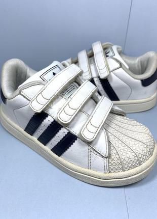Кросівки шкіряні adidas superstar