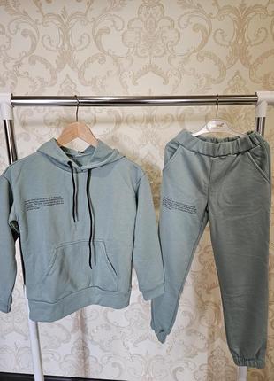 Спортивний весняний костюм для дівчаток 140, 158 розмір