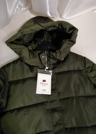 Зимовий стьобана пальто -куртка з капюшоном (не відстібається) орієнтуйтеся виключно на заміри , так6 фото