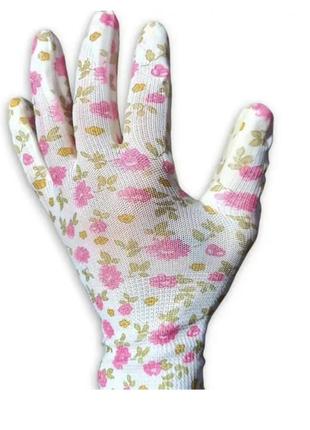 Перчатки рукавицы для сада огорода стройки дачи