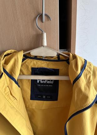 Куртка вітрівка вітряк penfield halcott waterproof jacket yellow8 фото