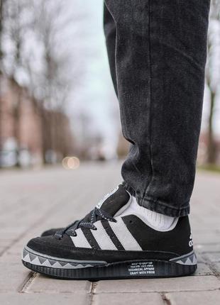 Топ якість! adidas adimatic neighborhood black чорні y2k sk8 casual